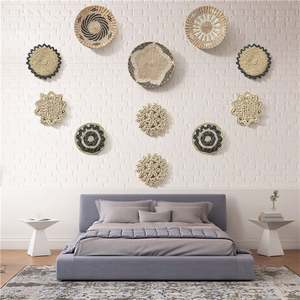 Décorations de maison <span class=keywords><strong>pas</strong></span> chères Décoration de cuisine occidentale Panier de lampes de bohème murales de café Déco de <span class=keywords><strong>chambre</strong></span> de fille adulte 13 "Quelques décorations à la maison - Product Image 4