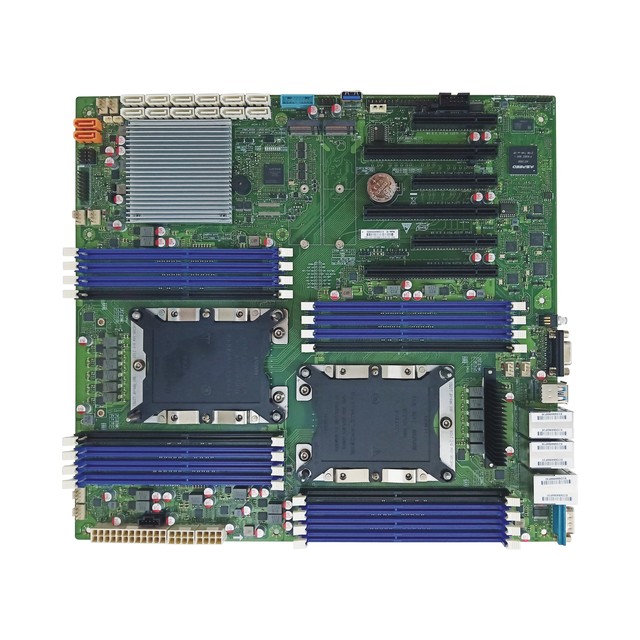 Mid Tower ATX Server Motherboard LGA 3647 DDR4 16 XDIMM Slots for Intel Xeon Gold/Sliver/Bronze Processors Dual Quad Chipset