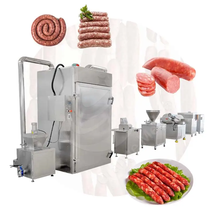 ORME Industrial Hydraulic German Sausage Stuffer Machine Automatic Sausage Make Production Line Price
