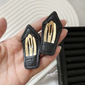 ملابس رأس فاخرة مصنوعة يدويًا لقوس الشعر للأطفال 3 سبيكة BB مشابك صلبة تسقط المفاجئة لحفلات الفتيات الصغيرات والصديقة - Product Image 3