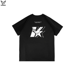 <span class=keywords><strong>T</strong></span>-shirts personnalisés à impression numérique, vente en gros d'usine, MOQ mini 5 pièces, <span class=keywords><strong>T</strong></span>-shirts de sport respirants à séchage rapide à manches courtes pour hommes - Product Image 3