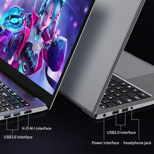 Ordinateur portable 15,6 pouces Core I7 8 Go 512 Go double écran tactile SSD pour jeux à domicile, jeux 128 Go/256 Go/512 Go/1 To - Product Image 4