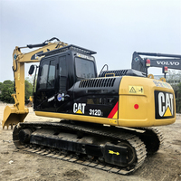 Excavator Hidrolik Bekas 12 Ton, Excavator Crawler Caterpillar 312D2, Excavator Hidrolik Murah Dijual