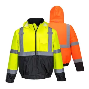 Blouson d'hiver imperméable Hi Viz Bomber Hi Vis Offre Spéciale