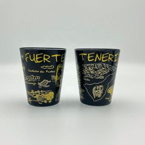 Vaso de chupito negro personalizado con grabado láser, 60 ml, 2 oz, para vodka o vino - Product Image 4
