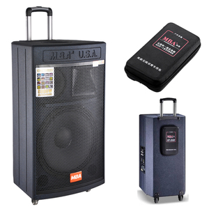 Loa Siêu Trầm MBA Bộ Khuếch Đại Giá Loa 100W Bộ Khuếch Đại Di Động Không Dây Loa Xe Đẩy 12 Hệ Thống Âm Thanh Hệ Thống Loa Di Động - Product Image 2