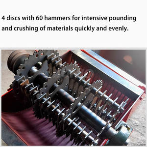 เครื่องบดปุ๋ยมูลวัวไก่เครื่องบดดินก้อนสารอาหารประสิทธิภาพสูง - Product Image 3