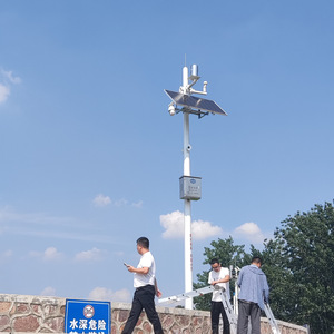 Station météo agricole avec pluviomètre, anémomètre, alimentation solaire, surveillance de l'eau, étanche IP65 - Product Image 3