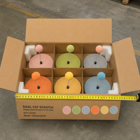 Jouet pour chat Spring Ball, jouet en peluche rebondissant interactif pour le divertissement des chats, multicolore, OEM/ODM personnalisé, jouet pour chat