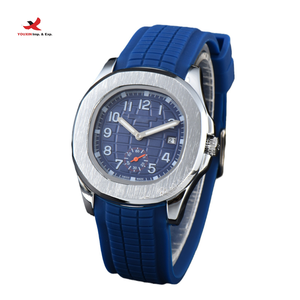 Reloj Mecánico de Diseño de Lujo para Hombre, con Correa de Goma, Ultrafino, Cronógrafo, Multicolor, Descuento por Compra Mixta de Alta Calidad - Product Image 1