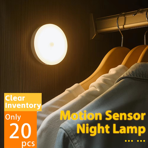ไฟเซ็นเซอร์ตรวจจับความเคลื่อนไหว, ไฟกลางคืน LED แบบชาร์จ USB - Product Image 2