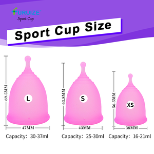 Coupe menstruelle médicale réutilisable en silicone Furuize pour femmes, coupe menstruelle, hygiène féminine, stérilisateurs <span class=keywords><strong>de</strong></span> coupes menstruelles, marque privée - Product Image 4