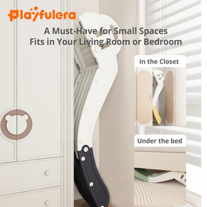 Sofá-<span class=keywords><strong>cama</strong></span> de plástico para interiores con tobogán y escalera para niños, de Playful Era, para bebés y niños, que ahorra espacio, educativo, para guarderías y centros comerciales - Product Image 4
