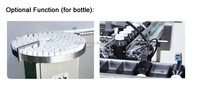 Machine automatique de cartons de bouteilles de gouttes d'oeil avec la Machine d'emballage de boîte d'alimentation de Unscrambler