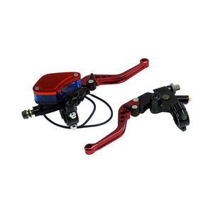 Pièces modifiées pour moto, pompe de frein supérieure en alliage d'aluminium CNC avec ensemble d'embrayage, pompe de frein à disque hydraulique 22MM - Product Image 3