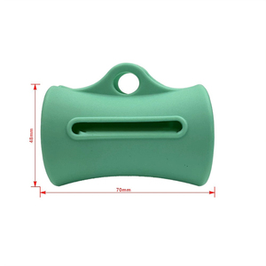 Distributeur de sacs à déjections canines en silicone personnalisé avec LOGO pour l'extérieur - Product Image 2