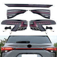 Luz Trasera LED Modificada de Alta Luminosidad para Toyota Sienna, Todos los Años, Luz de Freno Trasera