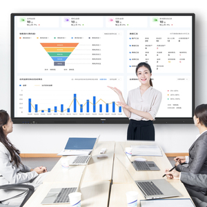 Nhà máy OEM ODM thông minh bảng tương tác IR cảm ứng thông minh Bảng điện tử kỹ thuật số tương tác hiển thị cho các trường học lớp học - Product Image 4