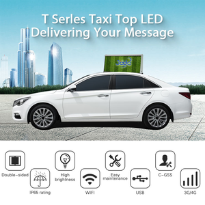 Letrero LED para Taxi de Doble Cara, Impermeable para Exteriores, P5mm a Todo Color, Pantalla Táctil Infrarroja de 10 Puntos, Brillo de 5000 cd/m, para Centros Comerciales - Product Image 6