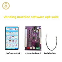 Kit de distributeur automatique SY-SHJ-RJ01 avec logiciel Android APK SY Cloud Manager et fonction carte IO Cargo Lane 10