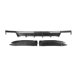 Good Fitment <strong>A8</strong> Dry Carbon Fiber 3 PCS Rear Diffuser for <strong>Audi</strong> <strong>A8</strong> Sport <strong>Line</strong> 2022+ Rear Bumper Diffuser - Product Image 1