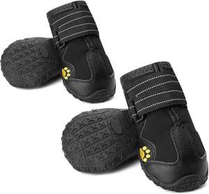 Scarpe per Cani Impermeabili Antiscivolo Riflettenti, Stivali per Animali Domestici per Corsa e Passeggio - Product Image 6