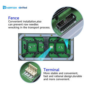 โมดูลจอแสดงผล LED สีแดง P10 ขนาด <span class=keywords><strong>32</strong></span> * 16 ซม. สำหรับภายนอกอาคาร ความสว่างสูง กันน้ำ เหมาะสำหรับป้ายโฆษณาในร้านค้า ขายดี - Product Image 2