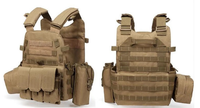 Opérations durables Gilet d'assaut modulaire Chaleco Tactico Gilet tactique Tactico Plater Carrier Gilet tactique