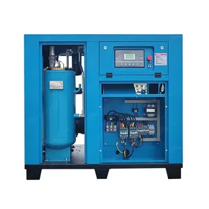 Compressore d'aria della vite del compressore d'aria delle attrezzature industriali con il compressore d'aria della vite dell'invertitore 22KW