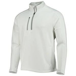 เสื้อสเวตเตอร์แขนยาวมีซิปสำหรับผู้ชายเสื้อสวมหัวสำหรับใส่1/4กีฬาขนแกะคอตั้งพิมพ์ลายสำหรับฤดูใบไม้ร่วง - Product Image 3