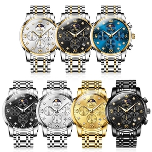OLEVS 3652 Orologio da Polso al Quarzo da Uomo Impermeabile con Lancette Luminose, Orologio Maschile Originale di Lusso Classico con Data Automatica e Display 24 <span class=keywords><strong>Ore</strong></span> - Product Image 6