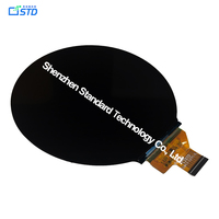 Layar LCD TFT IPS MIPI 4.0 inci 720x720, Kecerahan 300nit, Suhu Operasi -20~70C, Kustomisasi Tinggi, Jaminan Kualitas
