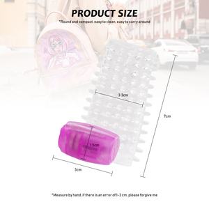 Bestseller Silikon Penisring zur Verzögerung der Ejakulation für Männer mit Großem Glied Vibrierender Ring - Product Image 5