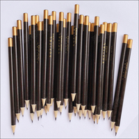 Crayon en bois personnalisé pour la rentrée scolaire, prix de gros, 7 pouces, mine HB 2B 2H, rond, avec gomme et logo personnalisé