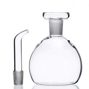 Botella de aceite de vidrio de borosilicato de alta calidad, tamaño personalizado, a prueba de fugas, redonda, para cocina, aceite, salsa, vinagre, aceite de oliva, venta al por mayor - Product Image 5