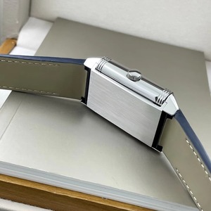 Montre automatique unisexe de haute qualité, élégante, rétro, avec boîtier en acier inoxydable et cristal saphir carré, réserve de marche, aiguille, 50 bars. - Product Image 4