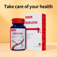 Capsules d'extrait de sangsue d'hirudine Suppléments à base de plantes pour favoriser la circulation sanguine Produits pour les personnes âgées Pas pour les femmes enceintes