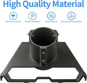Mini support d'antenne en alliage de zinc inoxydable Gen 3, support métallique galvanisé pour signal - Product Image 6