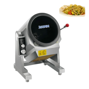 Drum Mixer Automatic Cooking Machine Mini Electric Frying Pan Industrial Cooking Machine Robot - Product Image 2