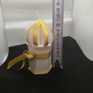 <b>Islamic</b> Motif Soy Wax Paraffin Blend Handmade Candles Elegant Design Long Lasting Burning Wholesale Holiday Wedding <b>Gift</b> New - Product Image 2