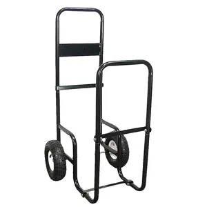 Support de <span class=keywords><strong>chariot</strong></span> en <span class=keywords><strong>bois</strong></span> de chauffage à roche, <span class=keywords><strong>chariot</strong></span> avec couverture étanche robuste, casier de rangement, benne à usage extérieur, 1 pièce - Product Image 1