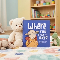 Impression de livres pour enfants en couverture rigide écologiques OEM avec papier offset, impression offset personnalisée à la demande