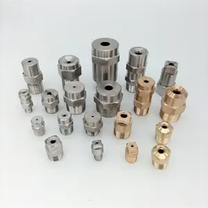 Hot Selling 1/8 1/4 BSPT NPT SS304 316 Standard Angle Full Jet Full Cone Spray Rain Test Plant Nozzle