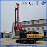 Foreuse rotative durable de 15 mètres de profondeur Machines de construction essentielles Boîte de vitesses à tige de verrouillage avec divers roulements