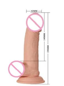 Consolador de silicona de 8 pulgadas, Mini ventosa realista, juguete sexual para adultos para mujeres y parejas, masturbador Personal - Product Image 6