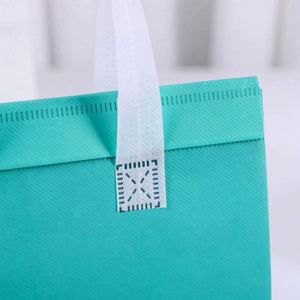 Bolsa Térmica Personalizada para Bebidas, Bolsa de Transporte Aislada para Alimentos, Bolsa Refrigerante de Tela No Tejida para Entrega de Comida - Product Image 5