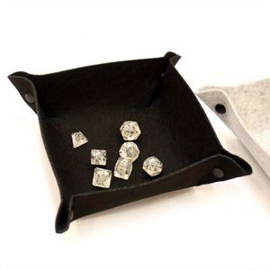 Bandeja Organizadora de Fieltro para Monedas, Llaves, Gafas y Otros Objetos Pequeños - Bandeja Duradera para Dados de Juego para DnD/RPG/ Regalos de Bienvenida y Promociones - Product Image 2
