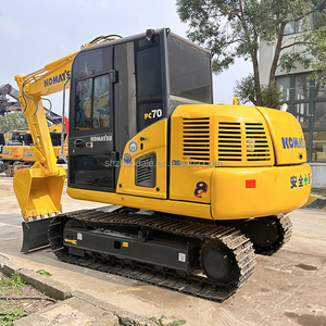 Excavatrice sur chenilles compacte Komatsu PC70-8 d'occasion, 7 tonnes, d'origine japonaise, en bon état - Product Image 3