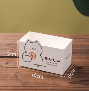 紙製テイクアウト容器、サンドイッチテイクアウトボックス、ミニバーガーボックス、持ち帰り用食品容器用トーストホルダー - Product Image 5