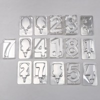 Personnalisé Simple Transparent Transparent PVC Anniversaire Bougie Emballage Boîte Jetable Aromathérapie Bougie Cadeau Boîte avec Doublure Sous Vide